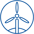 energy blue icon