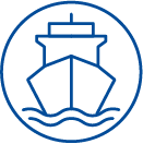 maritime blue icon