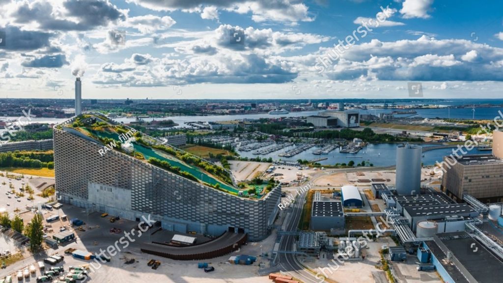 stock photo a heat and power waste to energy plant and a sports park in amager copenhagen denmark longest 2333863077 stock photo a heat and power waste to energy plant and a sports park in amager copenhagen denmark longest 2333863077
